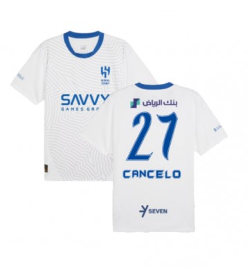Al-Hilal Joao Cancelo #27 Bortatröja 2024-25 Kortärmad